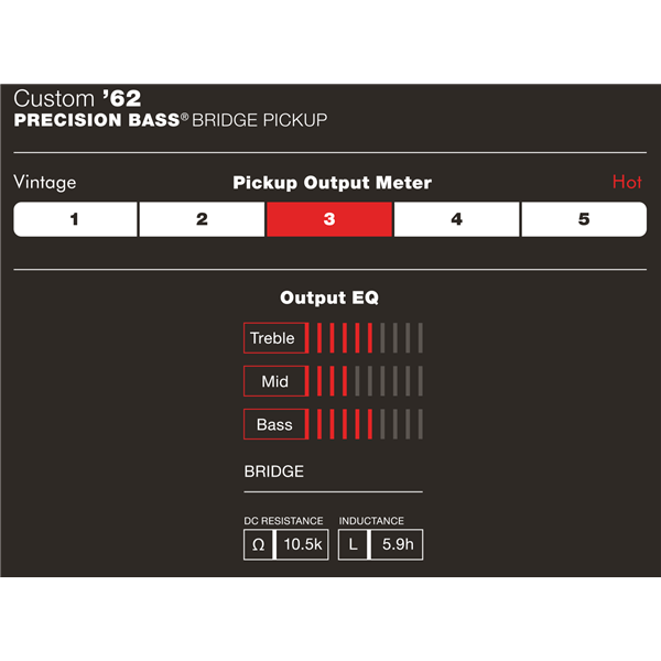 Fender Custom Shop '62 Precision Bass® Pickup - La Boîte Musicale - Precision Bass Pickups - Fender -