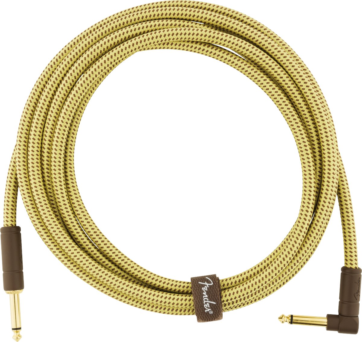 Fender deluxe instrument cable 10ft tweed - La Boîte Musicale - Fender -