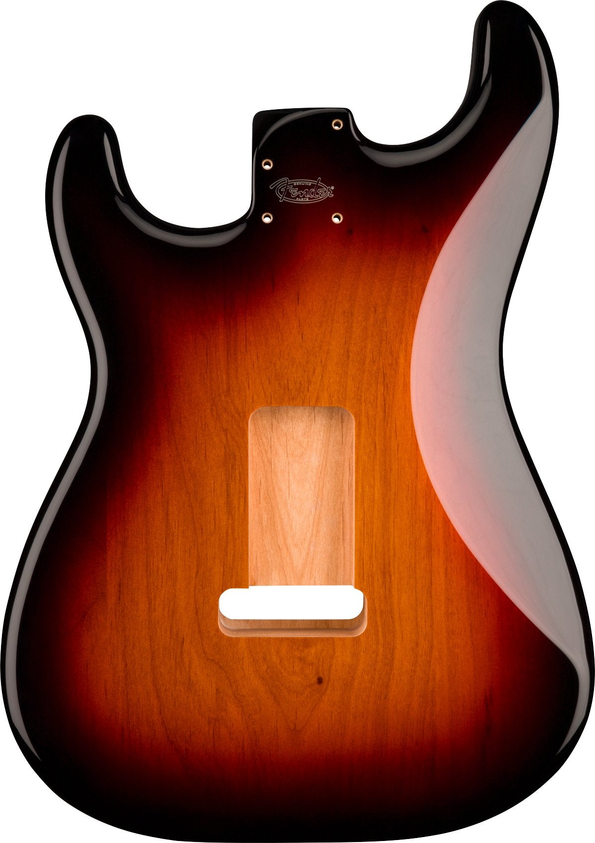 Fender - Deluxe Series Stratocaster® HSH - Alder Body - 2 - Point Bridge Mount - 3 - Color Sunburst - La Boîte Musicale - Stratocaster Bodies - Fender -
