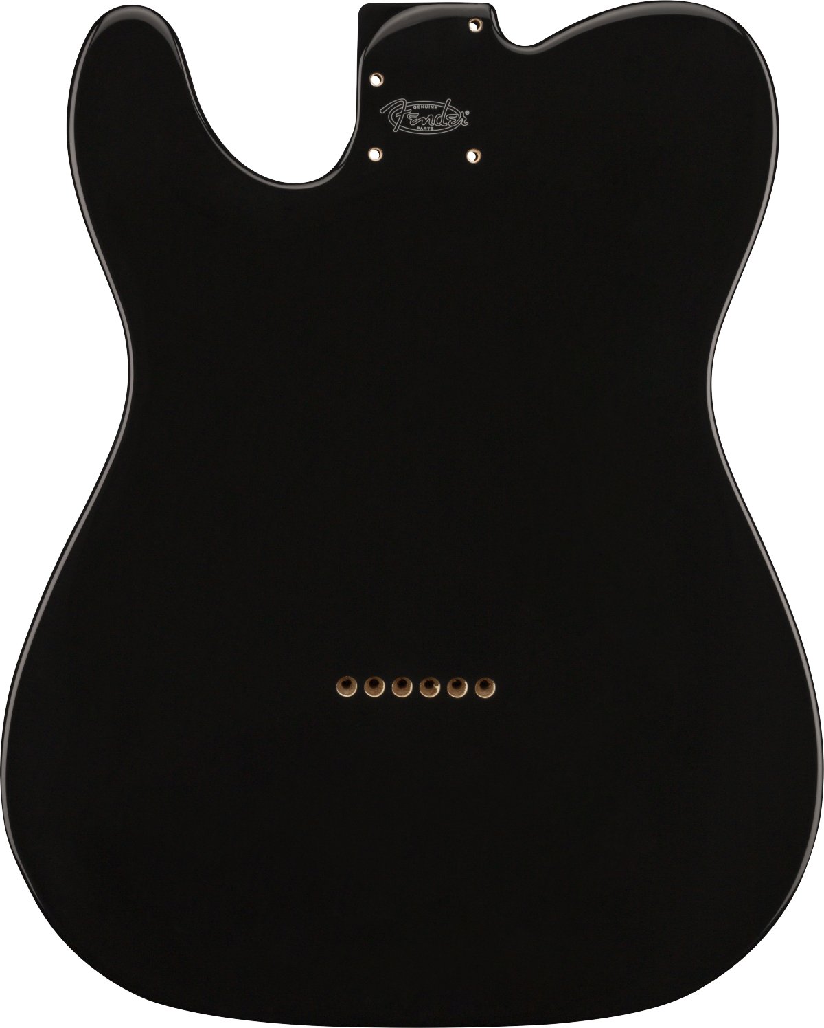 Fender - Deluxe Series Telecaster® SSH Alder Body Modern Bridge Mount - Black - La Boîte Musicale - Telecaster Bodies - Fender -