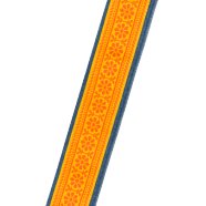 Fender - George Harrison Dark Horse Floral Strap - Orange - 2 - La Boîte Musicale - Fender -