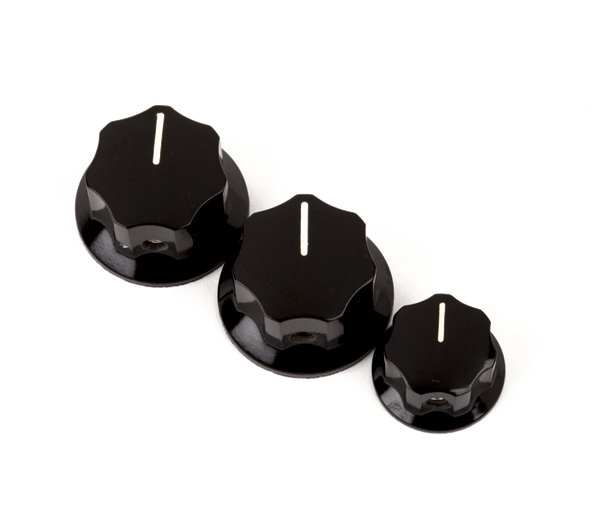 Fender - Jazz Bass® Knobs (3) - La Boîte Musicale - La Boîte Musicale -
