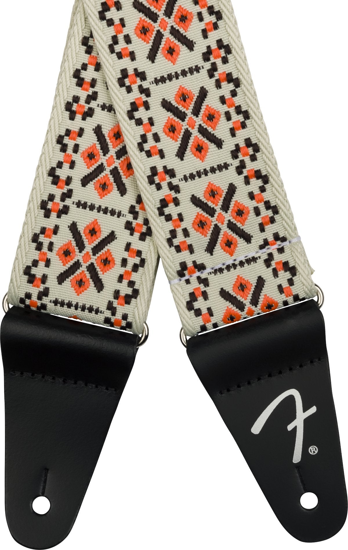 Fender - Pasadena Woven Strap - Lattice Orange - 2 - La Boîte Musicale - Fender -