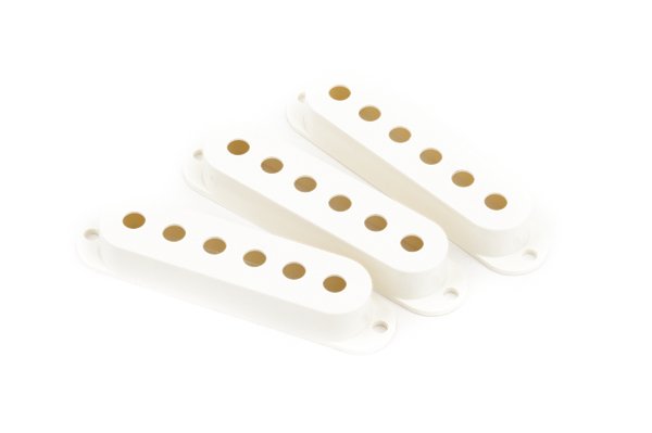 Fender - Pickup Covers, Stratocaster® Parchment (3) - La Boîte Musicale - La Boîte Musicale -