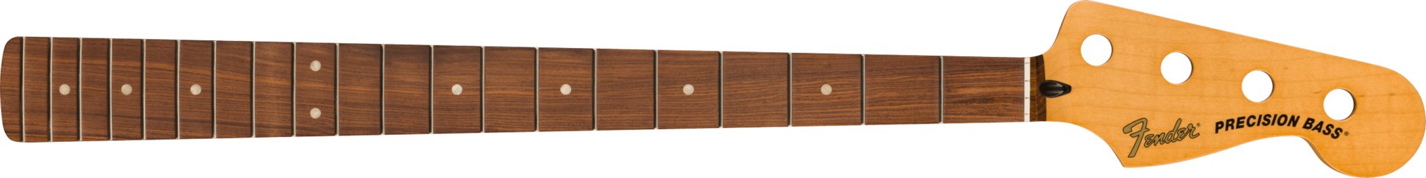 Fender - Precision to Jazz Bass Conversion Neck - 20 Med Jumbo Frets - 12 Radius - Pau Ferro - La Boîte Musicale - Jazz Bass Necks - Fender -