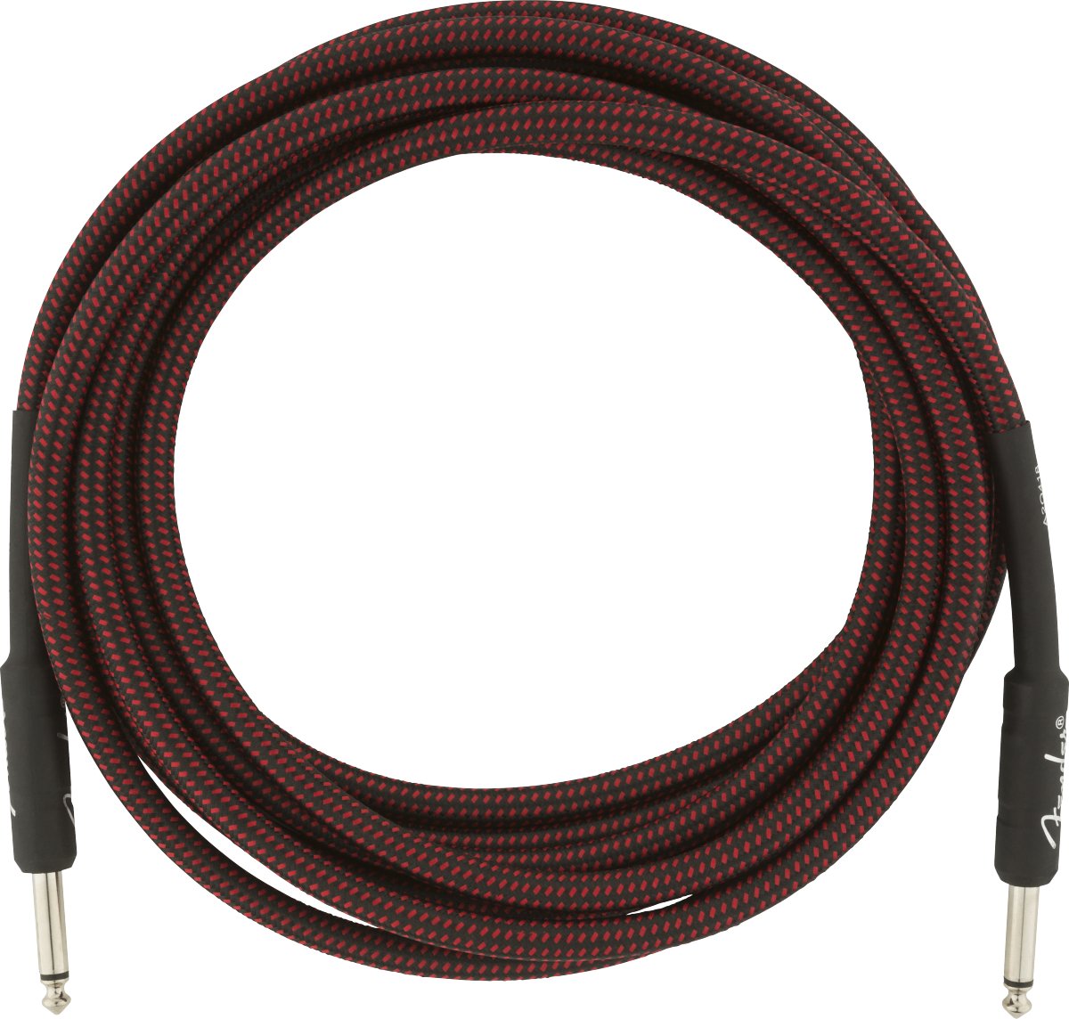 Fender professional instrument cable 15ft tweed red - La Boîte Musicale - Fender -