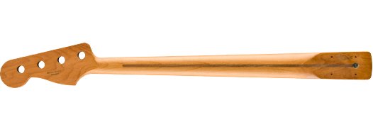 Fender - Roasted Maple Jazz Bass Neck - 20 Medium Jumbo Frets - 9.5 - Maple - C Shape - La Boîte Musicale - Jazz Bass Necks - Fender -