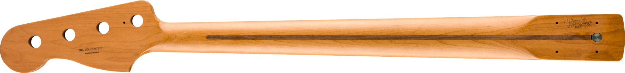 Fender - Roasted Maple Precision Bass Neck - 20 Medium Jumbo Frets - 9.5 - Maple - C Shape - La Boîte Musicale - Precision Bass Necks - Fender -