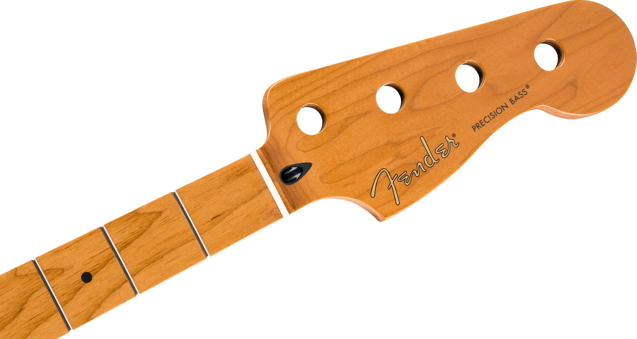 Fender - Roasted Maple Precision Bass Neck - 20 Medium Jumbo Frets - 9.5 - Maple - C Shape - La Boîte Musicale - Precision Bass Necks - Fender -