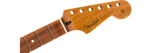 Fender - Roasted Maple Stratocaster Neck - 21 Narrow Tall Frets - 9.5 - Pau Ferro - C Shape - La Boîte Musicale - Stratocaster Necks - Fender -