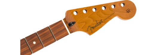 FENDER ROASTED MAPLE STRATOCASTER® NECK - 22 JUMBO FRETS - 12 - FLAT OVAL SHAPE - La Boîte Musicale - Stratocaster Necks - Fender -