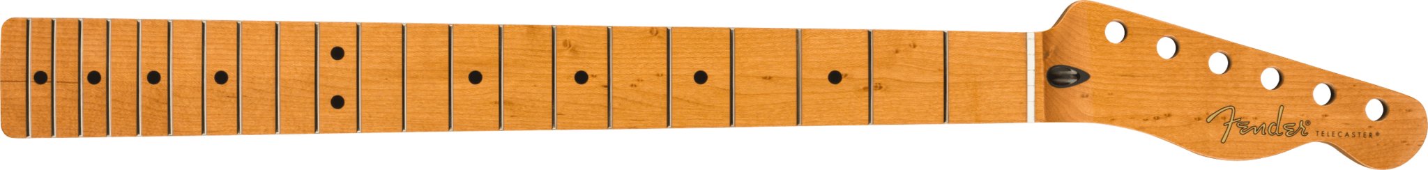 Fender - Roasted Maple Telecaster Neck - 21 Narrow Tall Frets - 9.5 - Maple - C Shape - La Boîte Musicale - Telecaster Necks - Fender -