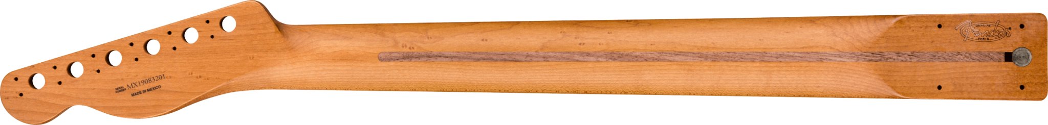 Fender - Roasted Maple Telecaster Neck - 21 Narrow Tall Frets - 9.5 - Maple - C Shape - La Boîte Musicale - Telecaster Necks - Fender -