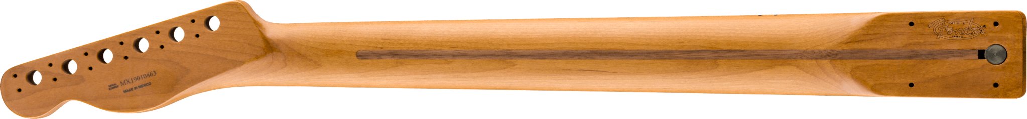Fender - Roasted Maple Telecaster® Neck. 22 Jumbo Frets. 12. Maple. Flat Oval Shape - La Boîte Musicale - Telecaster Necks - Fender -