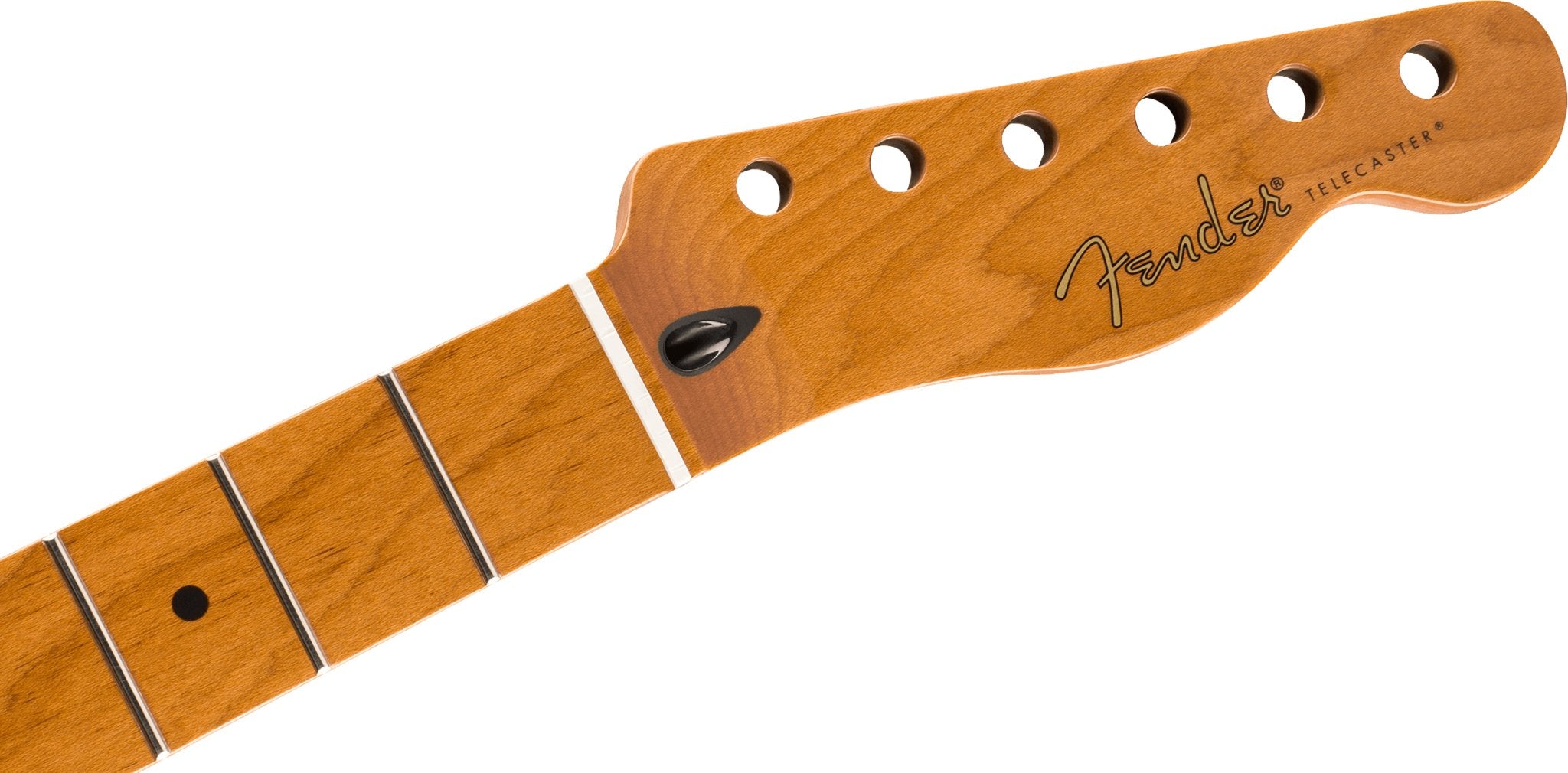 Fender - Roasted Maple Telecaster® Neck. 22 Jumbo Frets. 12. Maple. Flat Oval Shape - La Boîte Musicale - Telecaster Necks - Fender -