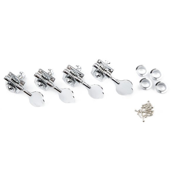 Fender - Standard - Highway One™ Series Bass Tuning Machines - Chrome (4) - La Boîte Musicale - Bass Tuning Machines - Fender -