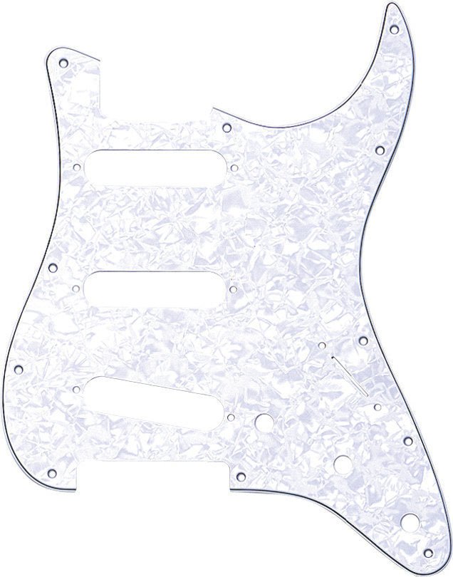Fender - Stratocaster Pickguard White Pearl - La Boîte Musicale - Guitar Pickguards - Fender -