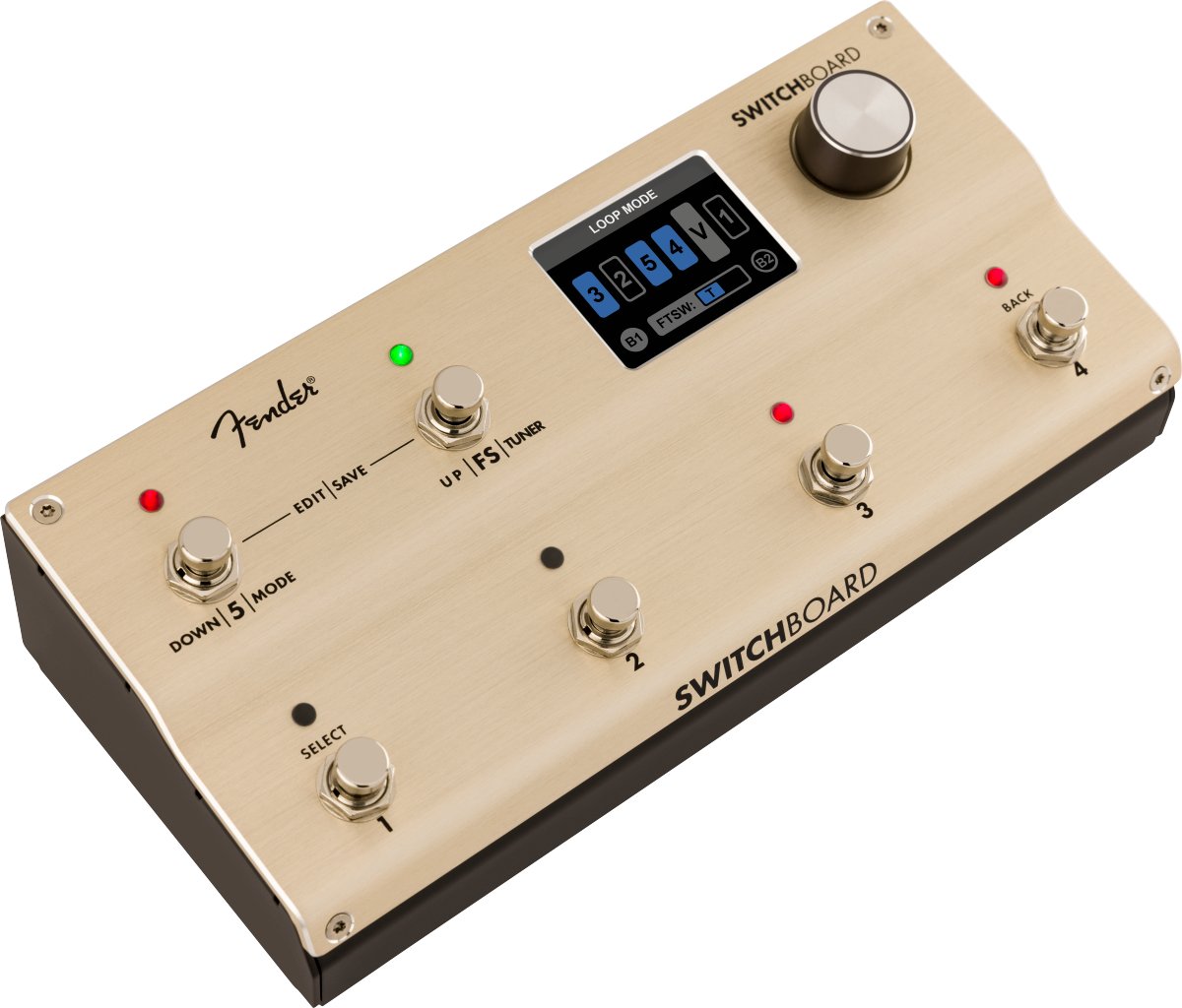 Fender - Switchboard Effects Operator - La Boîte Musicale - Footswitches - Fender -