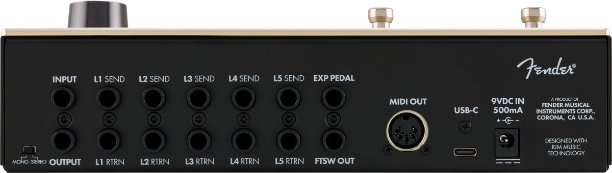 Fender - Switchboard Effects Operator - La Boîte Musicale - Footswitches - Fender -