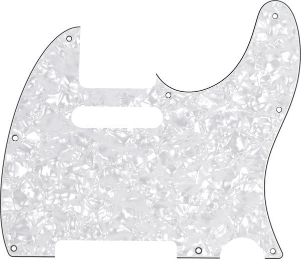 Fender - Telecaster Pickguard White Pearl - La Boîte Musicale - Guitar Pickguards - Fender -