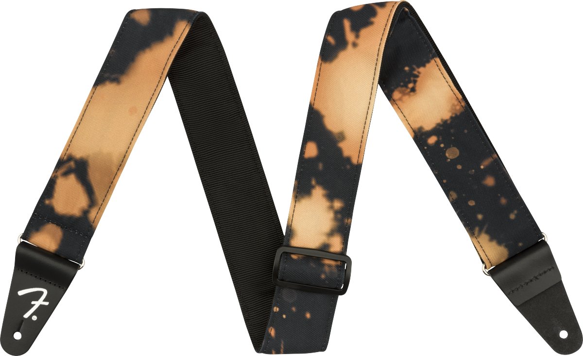 Fender - Tie Dye Acid Wash Strap - Black - 2 - La Boîte Musicale - Fender -