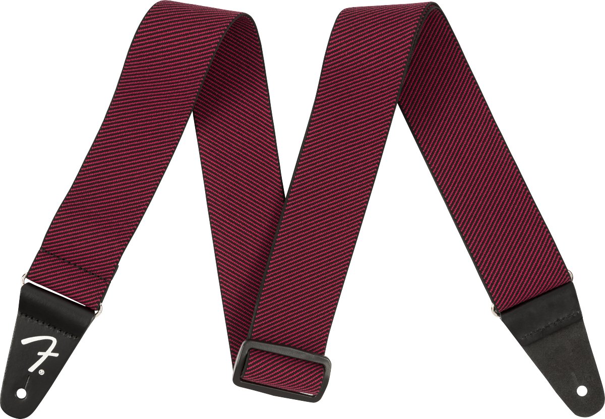 Fender WeighLess™ Tweed Strap Red - 2 - La Boîte Musicale - Fender -