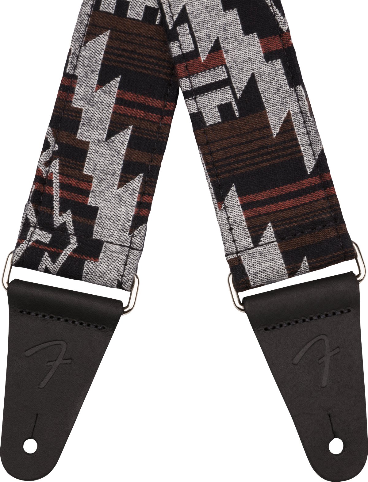 Fender - Zion Guitar Strap - Black Aztec - 2 - La Boîte Musicale - Fender -