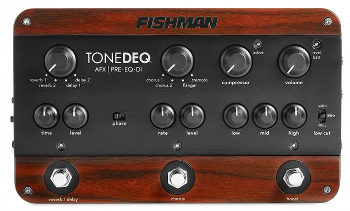 Fishman ToneDeq Preamp - La Boîte Musicale - Amplification & Preamp - Fishman -