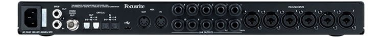 Focusrite - 18 - In / 20 - Out USB Audio Interface - La Boîte Musicale - Interfaces - Focusrite -