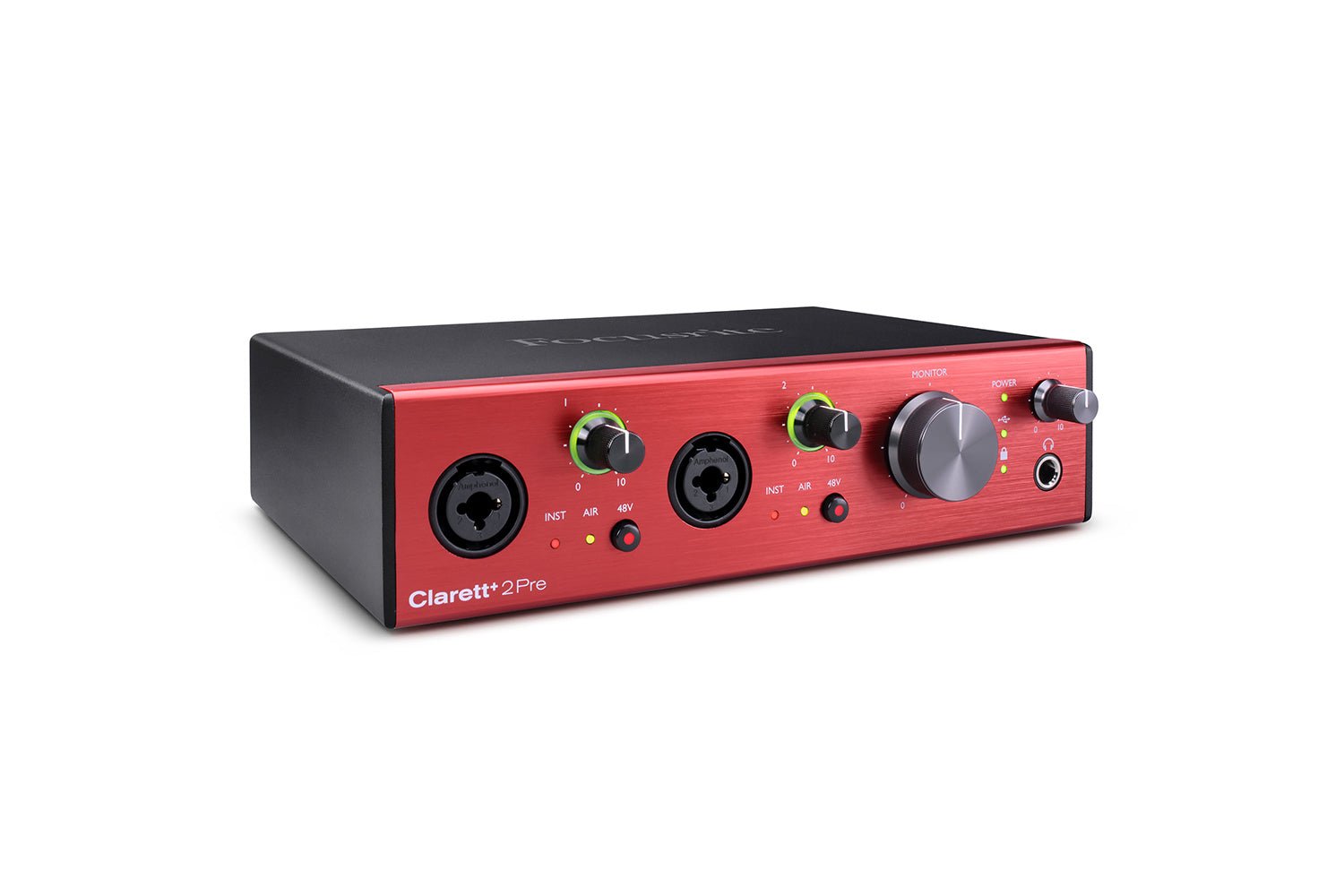 Focusrite Clarett+ 2Pre Audio Interface - La Boîte Musicale - Interfaces - Focusrite -