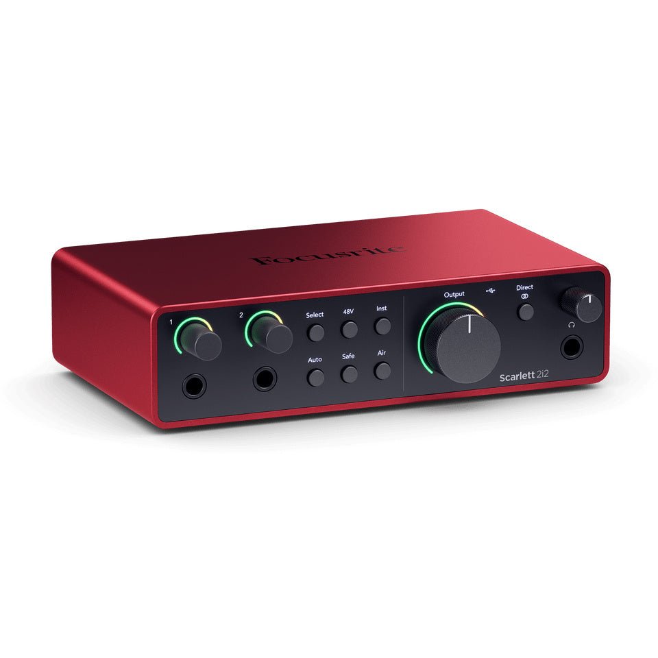 Focusrite - Focusrite Scarlett 2i2 4th Gen USB Audio Interface - La Boîte Musicale - Interfaces - Focusrite -