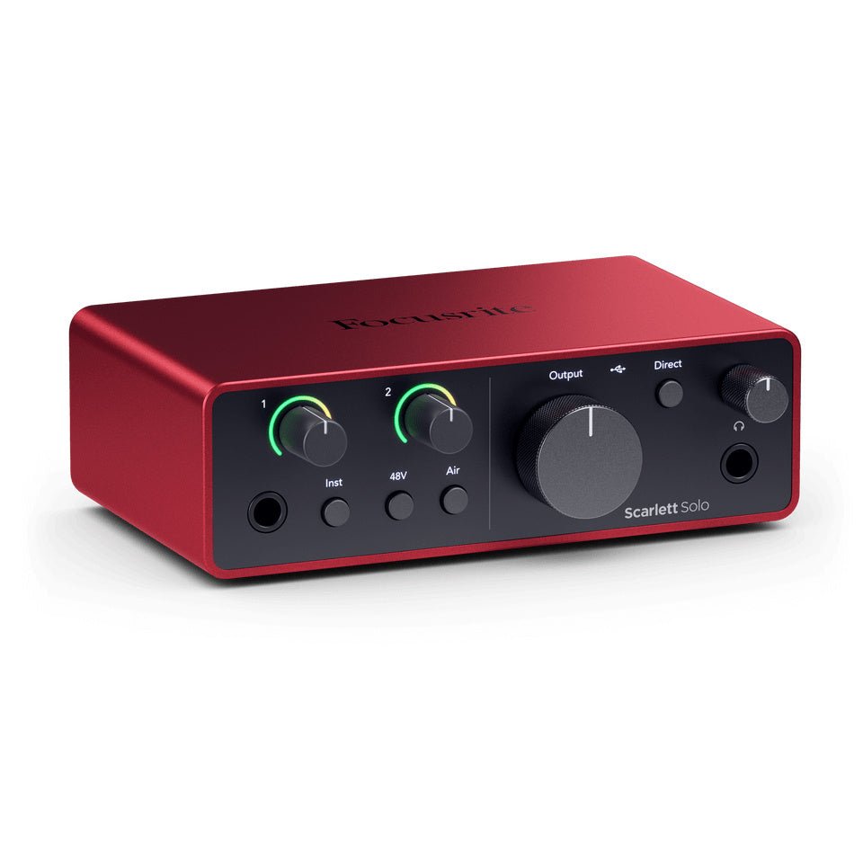 Focusrite - Focusrite Scarlett Solo 4th Gen - La Boîte Musicale - Interfaces - Focusrite -