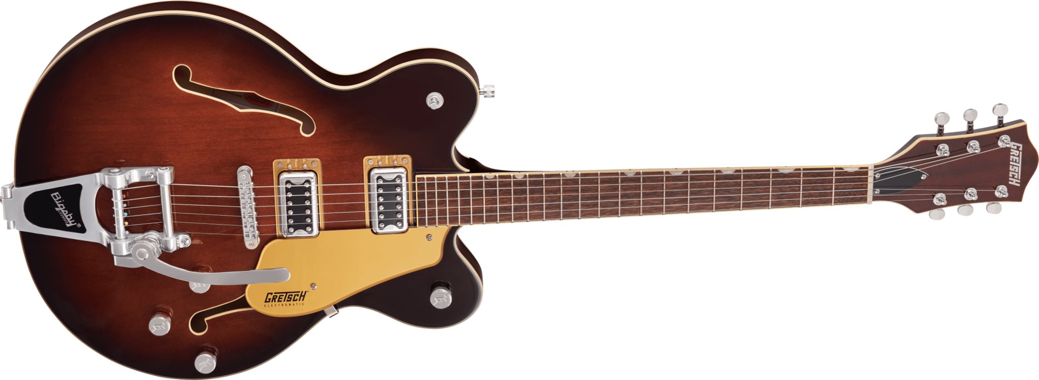 G5622T Electromatic® Center Block Double cut With Bigsby® Laurel Fingerboard - Single Barrel Burst - La Boîte Musicale - Electric Guitars - Gretsch -