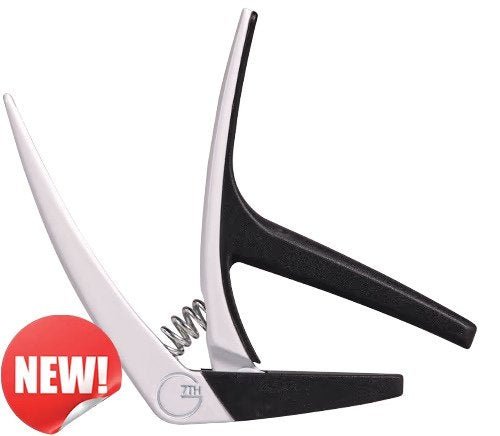 G7TH - The Capo Company Nashville Lightweight Spring Capo For 6 - String Guitar - White - La Boîte Musicale - G7TH -