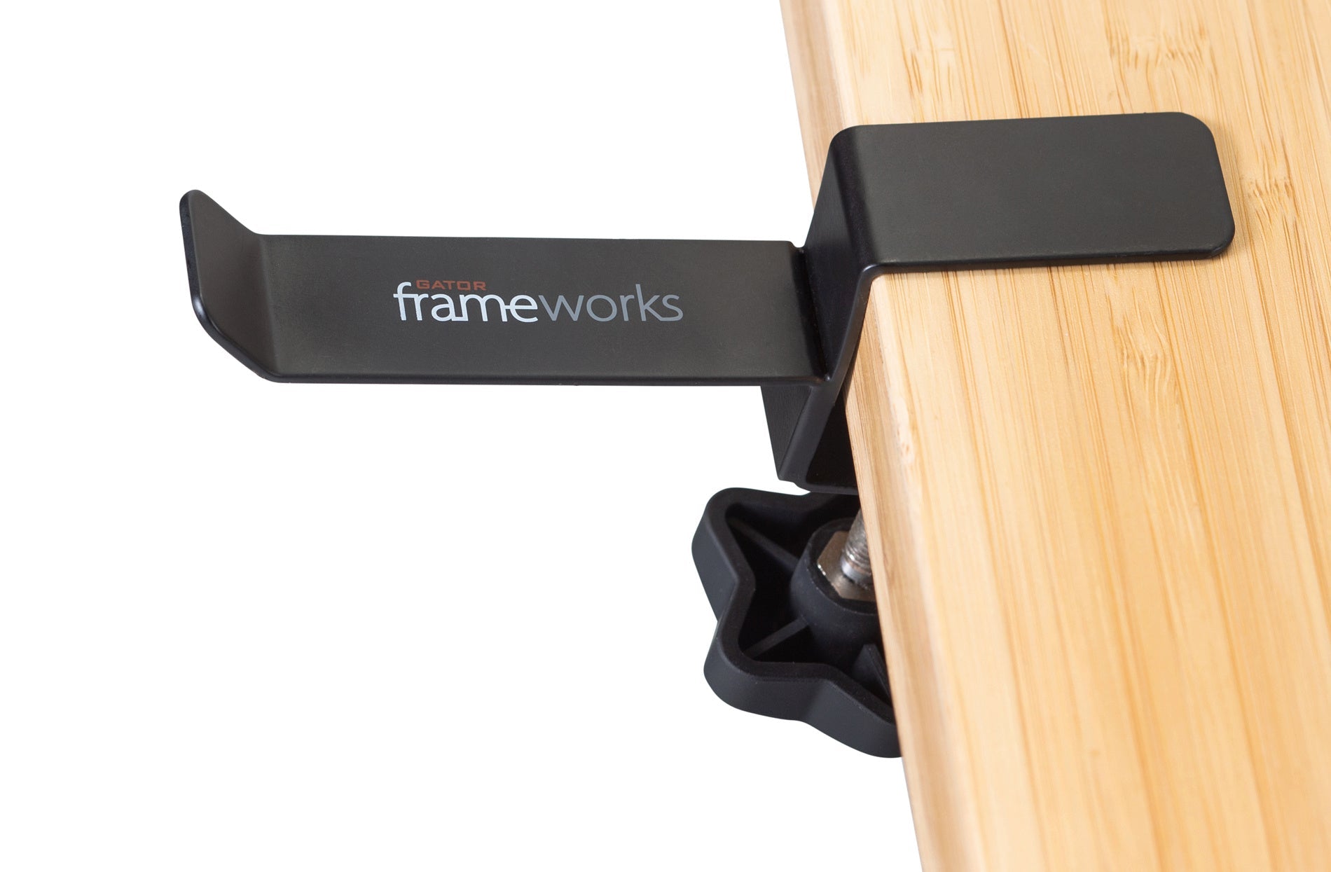 Gator Frameworks - Desk Clamp Headphone Hanger - La Boîte Musicale - Headphone Hangers - Gator Frameworks -