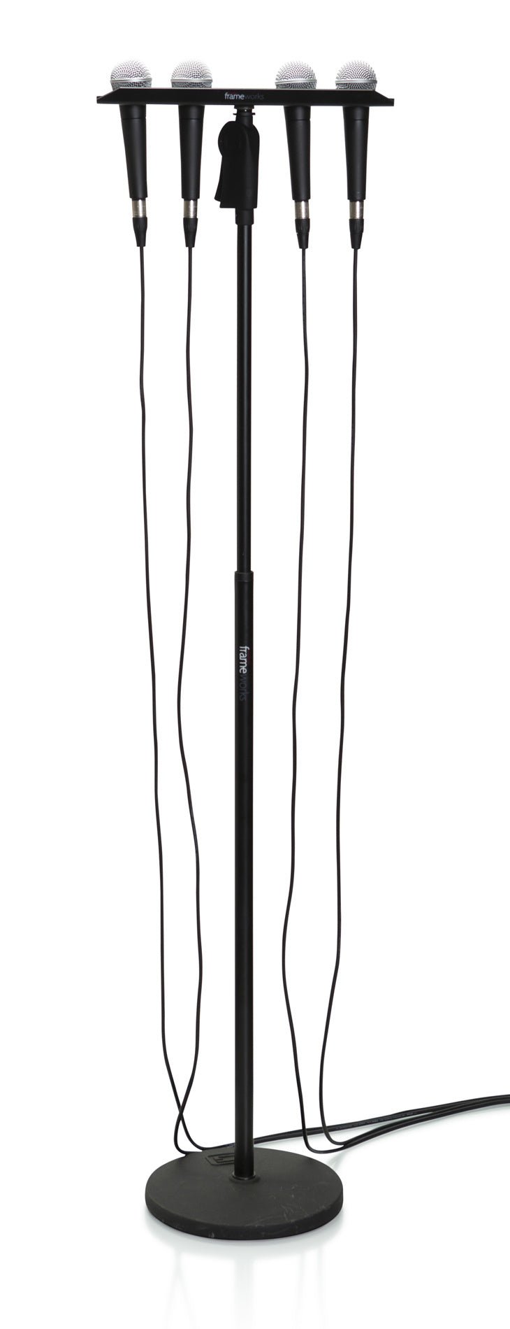 Gator - Multi - Microphone Tray - La Boîte Musicale - Microphone Holder - Gator -