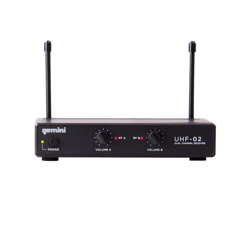 Gemini - Dual Channel Wireless handheld Microphone System - La Boîte Musicale - Microphones - Gemini -