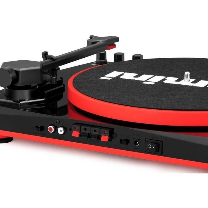 Gemini Stereo Turntable System - Black / Red - La Boîte Musicale - Turntable - Gemini -