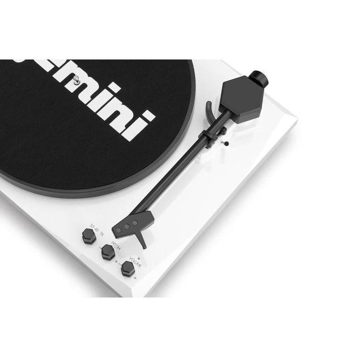 Gemini Stereo Turntable System - Black / White - La Boîte Musicale - Turntable - Gemini -