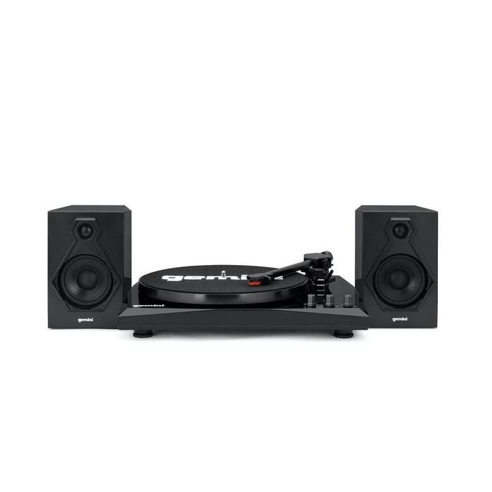 Gemini Stereo Turntable System - Stereo Turntable System - Black / Black - La Boîte Musicale - Turntable - Gemini -