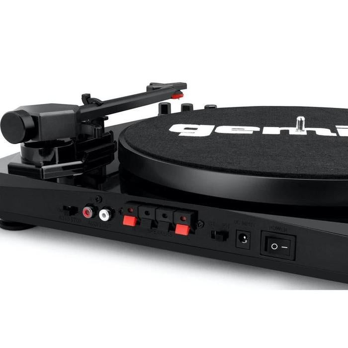 Gemini Stereo Turntable System - Stereo Turntable System - Black / Black - La Boîte Musicale - Turntable - Gemini -