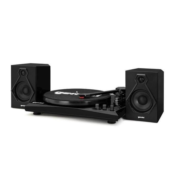 Gemini Stereo Turntable System - Stereo Turntable System - Black / Black - La Boîte Musicale - Turntable - Gemini -