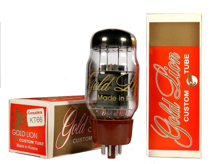 Genalex Gold Lion - KT66 Custom Tube - La Boîte Musicale - Tubes - Genalex Gold Lion -
