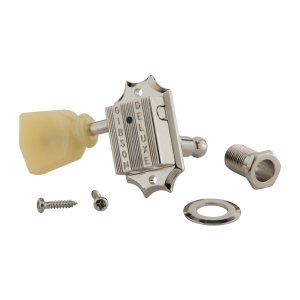 Gibson - Vintage Nickel Machine Heads (With Pearloid Buttons) - La Boîte Musicale - Guitar Tuning Machines - Gibson -