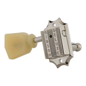 Gibson - Vintage Nickel Machine Heads (With Pearloid Buttons) - La Boîte Musicale - Guitar Tuning Machines - Gibson -