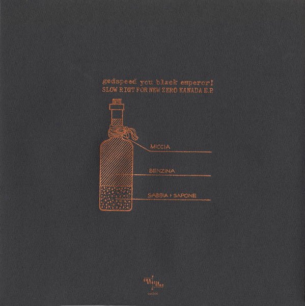 God Speed You Black Emperor! - Slow Riot For New Zero Kanada EP - La Boîte Musicale - Vinyl Records - Vinyl Records -