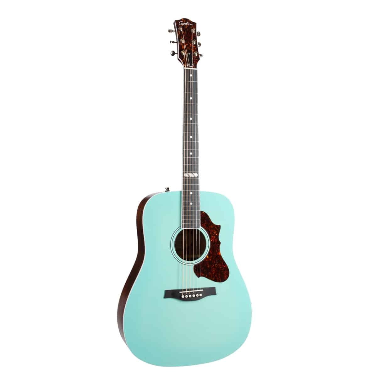 Godin - Imperial Laguna Blue GT EQ SF with Godin Gigbag - La Boîte Musicale - La Boîte Musicale -