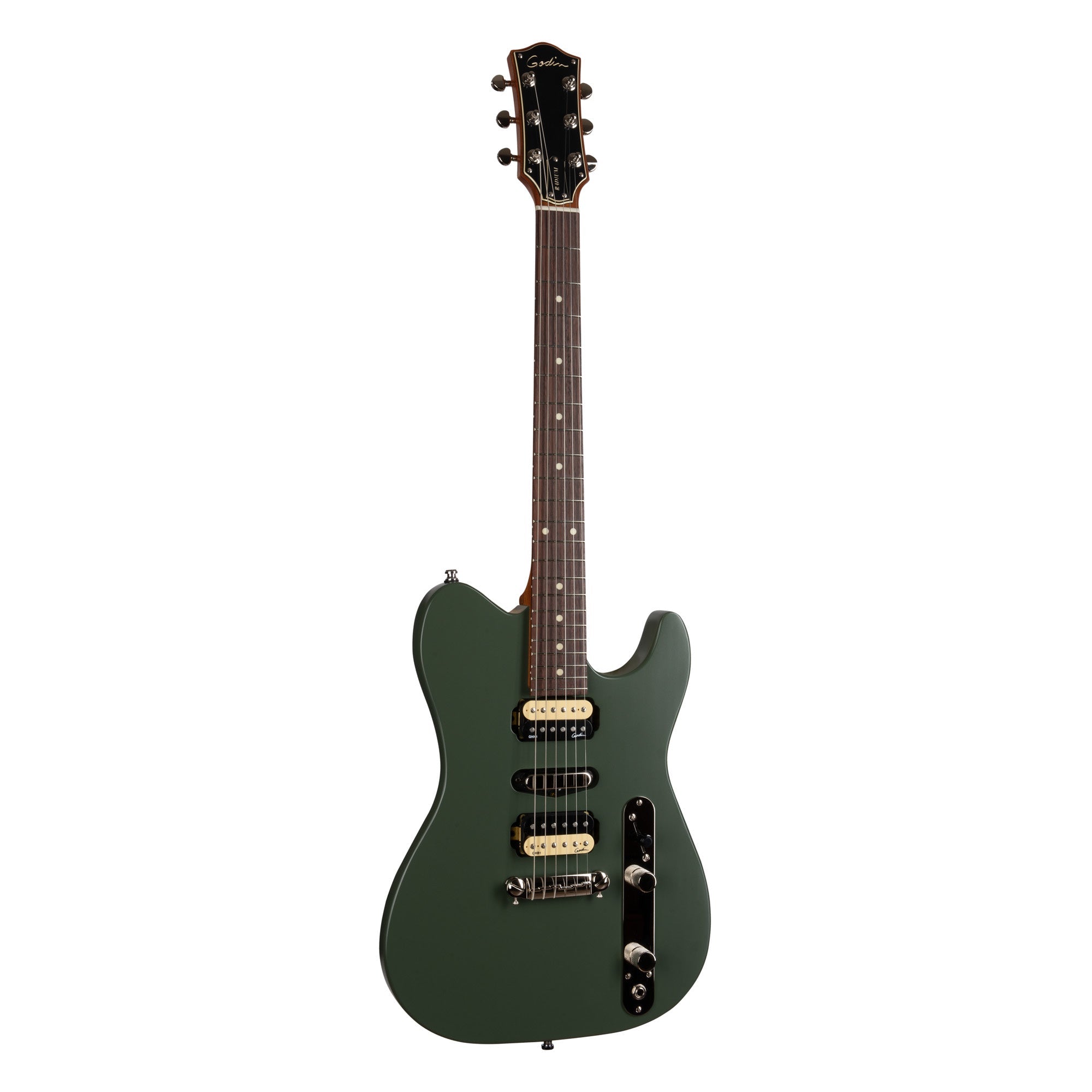 Godin - Radium Matte Green - La Boîte Musicale - Electric Guitars - Godin -