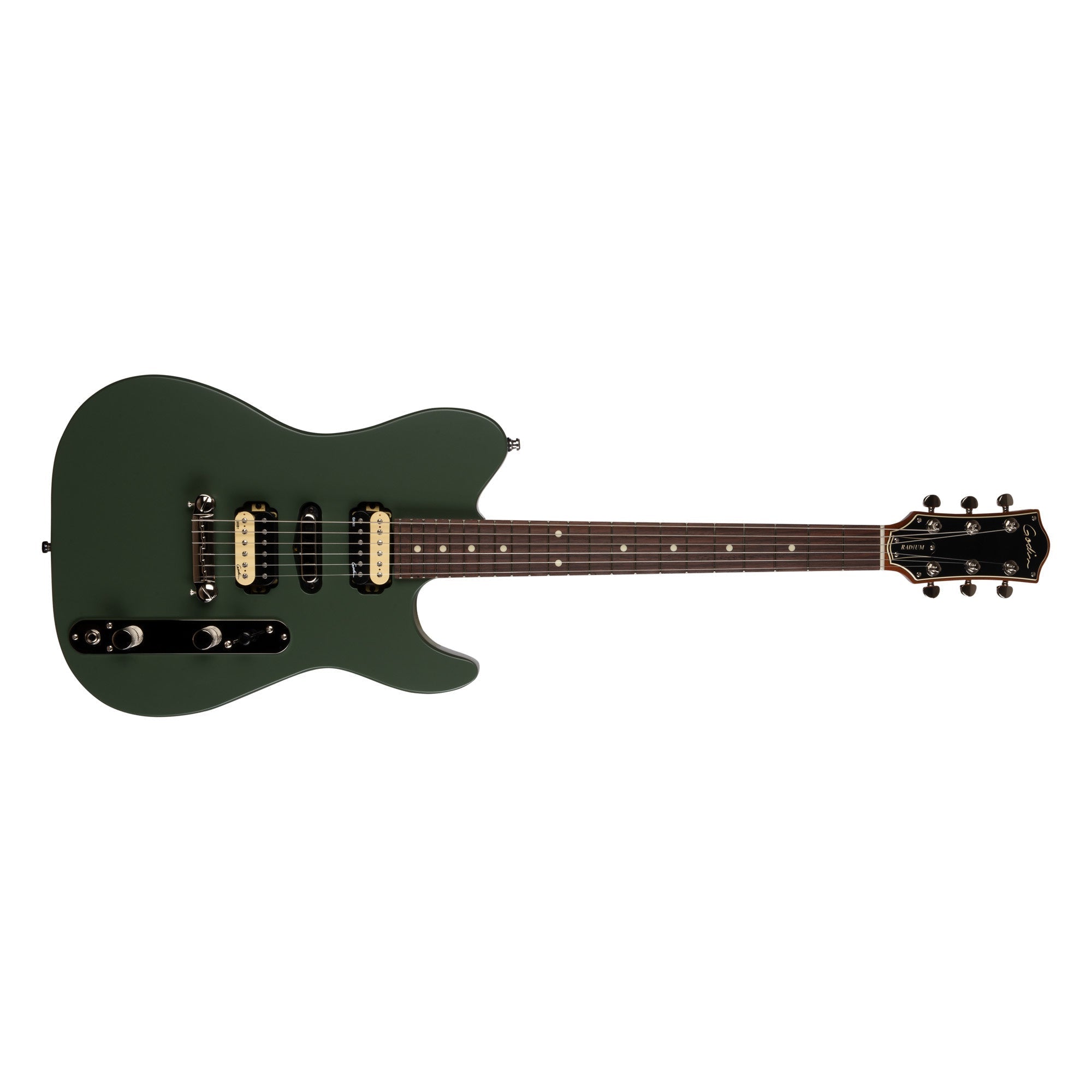 Godin - Radium Matte Green - La Boîte Musicale - Electric Guitars - Godin -