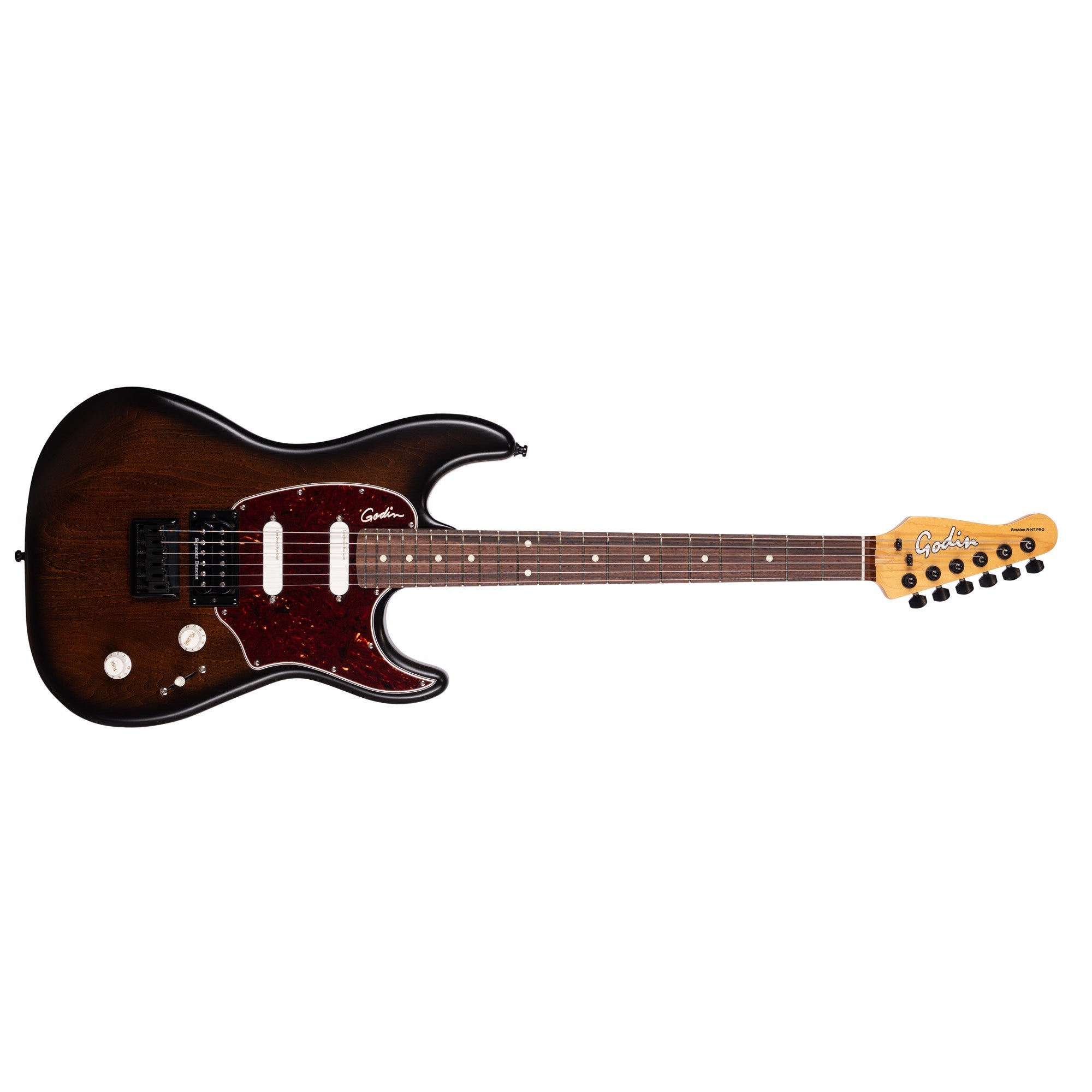 Godin Session R - HT Pro Bourbon Burst with Bag - La Boîte Musicale - Electric Guitars - Godin -
